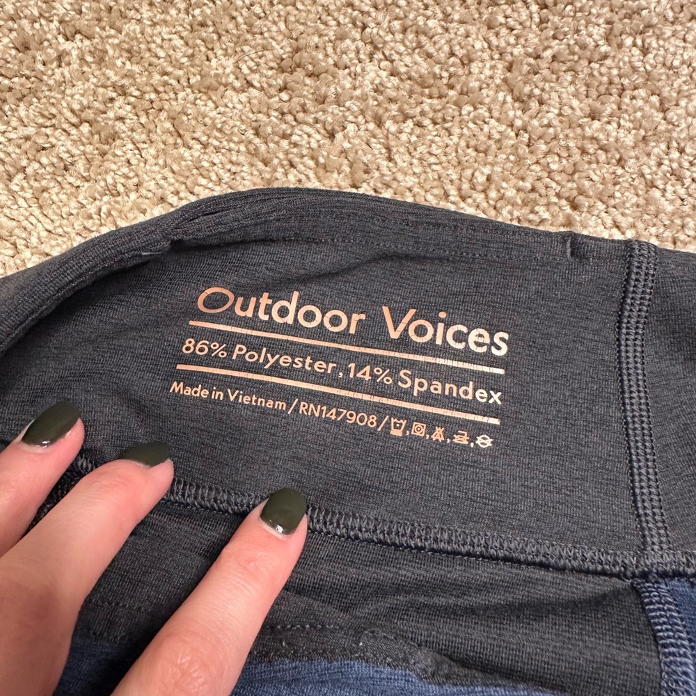 Outdoor Voices Colorblock Leggings - Picture 4 of 5